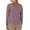 Fujitral Logo Langarm-T-Shirt „Dusty Mauve“