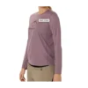 Fujitral Logo Langarm-T-Shirt „Dusty Mauve“