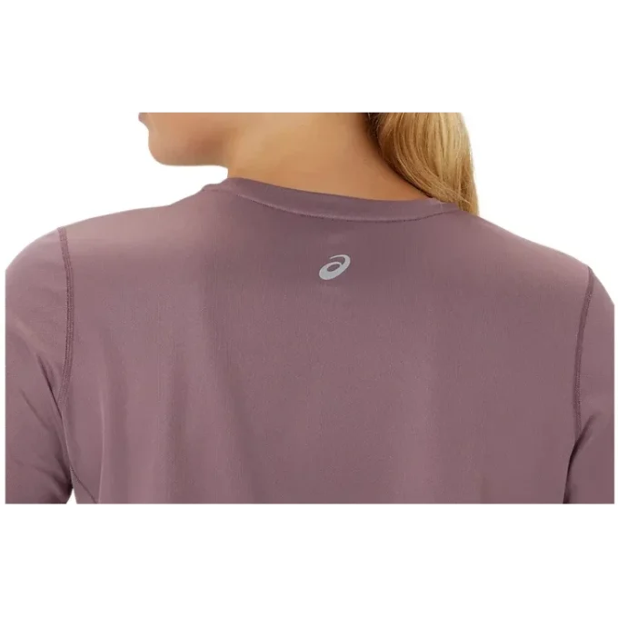 Fujitral Logo Langarm-T-Shirt „Dusty Mauve“