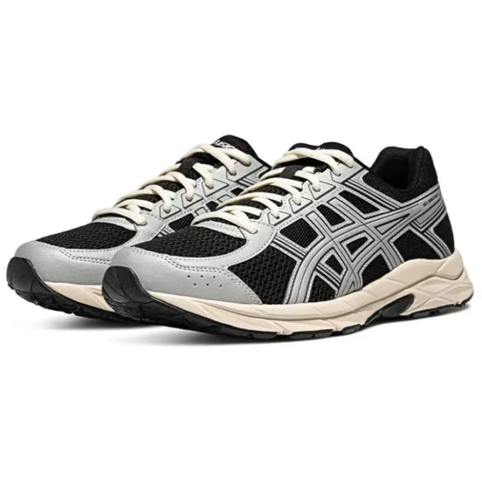 Gel-Contend 4 Runnings „Schwarz Silber Weiß“