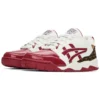 Gel-Fuse Basketballschuhe „Weiß Rot“