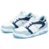 Gel-Fuse Kigo Basketballschuhe „Weiß Blau Marineblau“