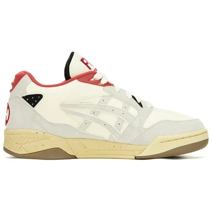 GEL-Fuse Kigo Basketballschuhe „White Beige Red“