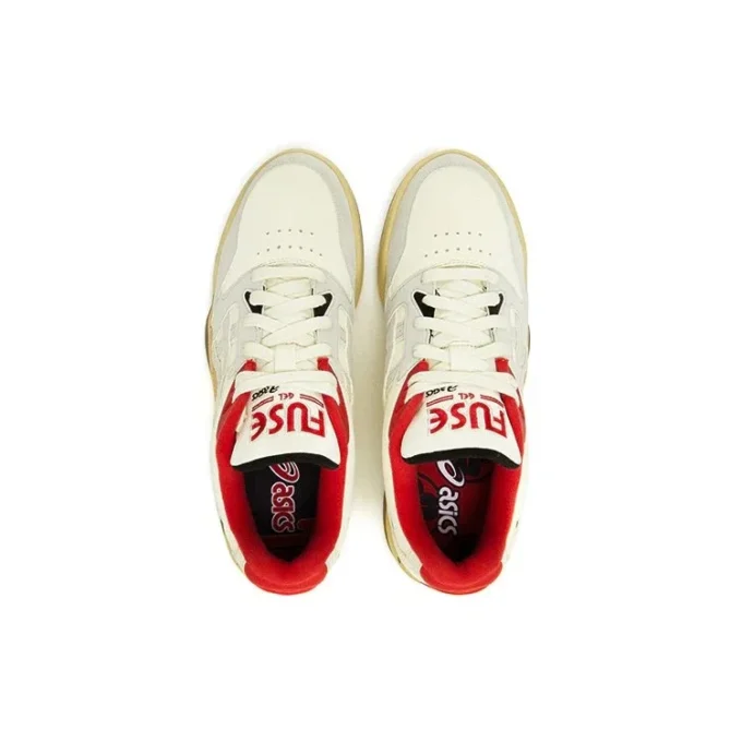GEL-Fuse Kigo Basketballschuhe „White Beige Red“