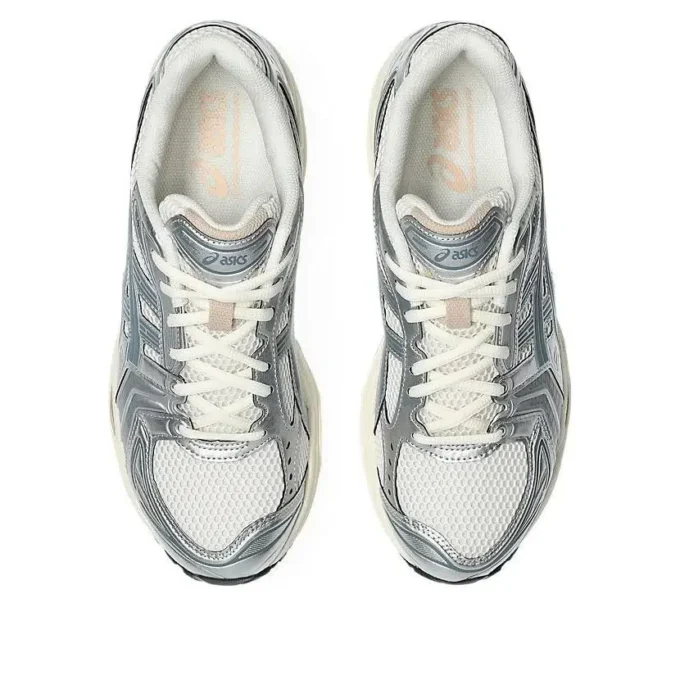 Gel-Kayano 14 „Birch Pure Silver Teal Gold“