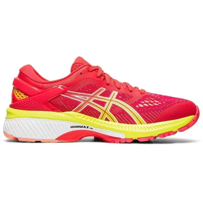 Gel-Kayano 26 „Arise – Laser Pink Sour Yuzu“