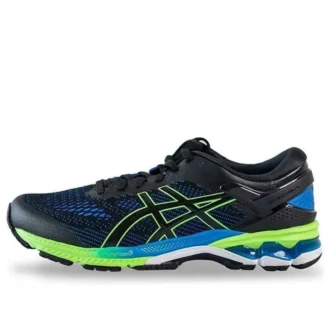 Gel-Kayano 26 „Black Electric Blue“