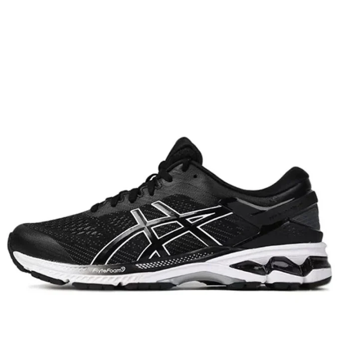 Gel-Kayano 26 „Black White“