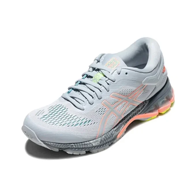 Gel-Kayano 26 „Hyper Flash – Piedmont Grey Sun Coral“
