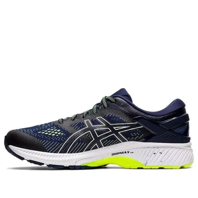 Gel-Kayano 26 „Peacoat Safety Yellow“