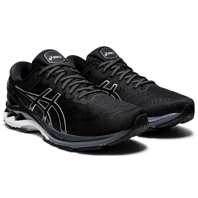 Gel-Kayano 27 2E Wide „Schwarz Silber“