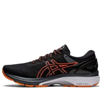 Gel-Kayano 27 4E Wide „Black Marigold Orange“