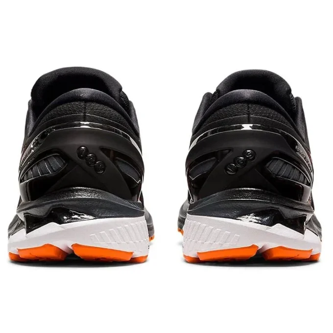 Gel-Kayano 27 4E Wide „Black Marigold Orange“