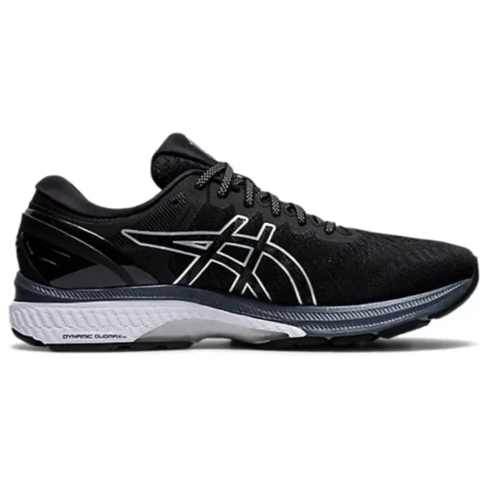 Gel-Kayano 27 4E Wide „Schwarz-Silber“