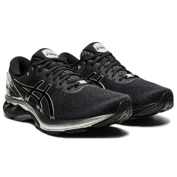 Gel-Kayano 27 Platinum „Black Pure Silver“