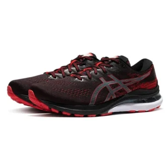 Gel-Kayano 28 2E Wide „Black Electric Red“
