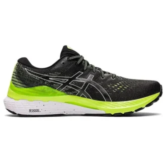 Gel-Kayano 28 2E Wide „Black Hazard Green“