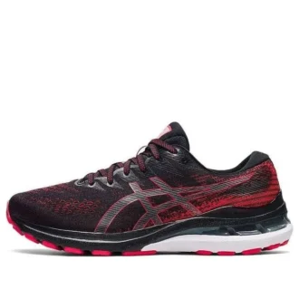 Gel-Kayano 28 4E Wide „Black Electric Red“
