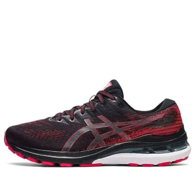 Gel-Kayano 28 4E Wide „Black Electric Red“