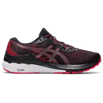 Gel-Kayano 28 4E Wide „Black Electric Red“