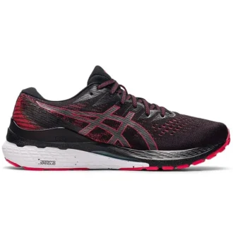 Gel-Kayano 28 „Black Electric Red“
