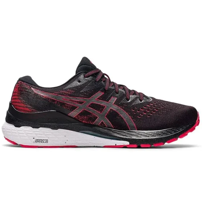 Gel-Kayano 28 „Black Electric Red“