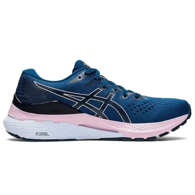 Gel-Kayano 28 Wide „Mako Blue Barely Rose“