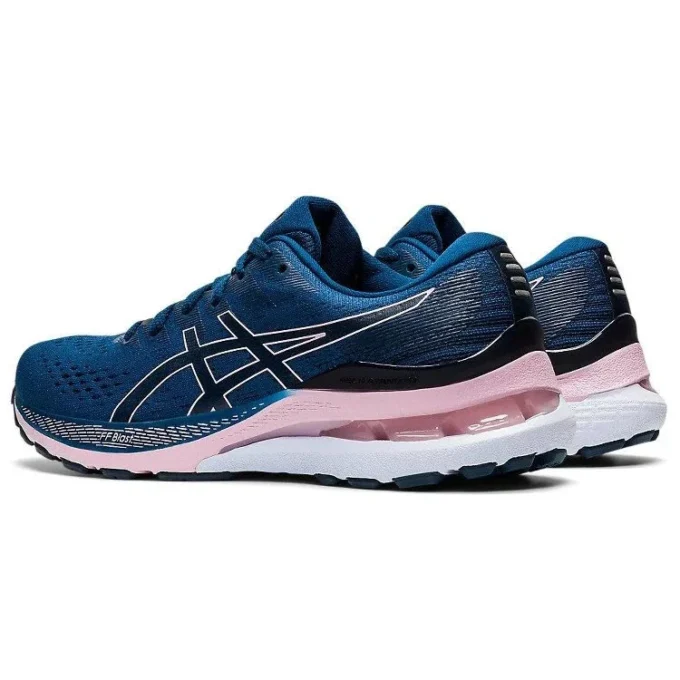 Gel-Kayano 28 Wide „Mako Blue Barely Rose“