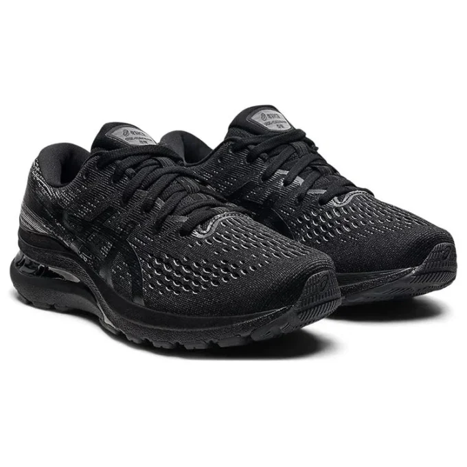Gel-Kayano 28 Wide „Black Graphite Grey“
