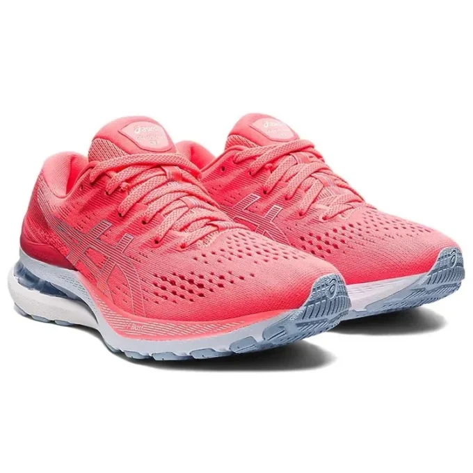 Gel-Kayano 28 Wide „Blazing Coral Mist“