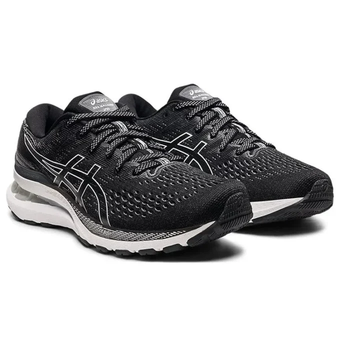 Gel-Kayano 28 Wide „Schwarz-Weiß“