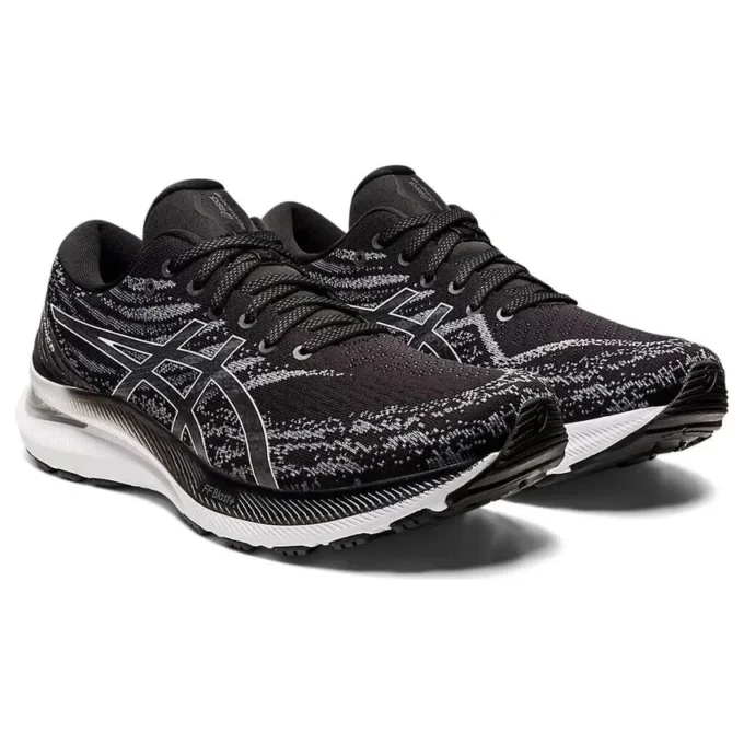 Gel-Kayano 29 4E Wide „Black White“