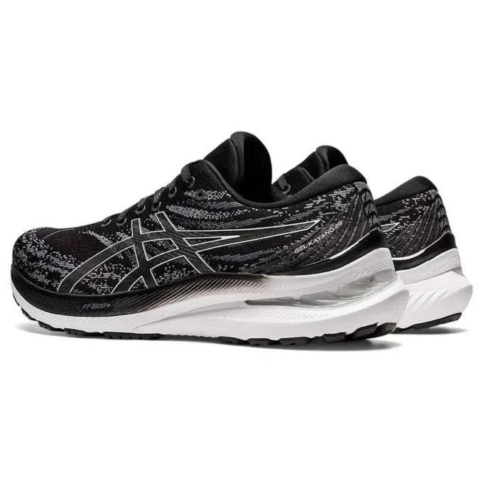 Gel-Kayano 29 4E Wide „Black White“