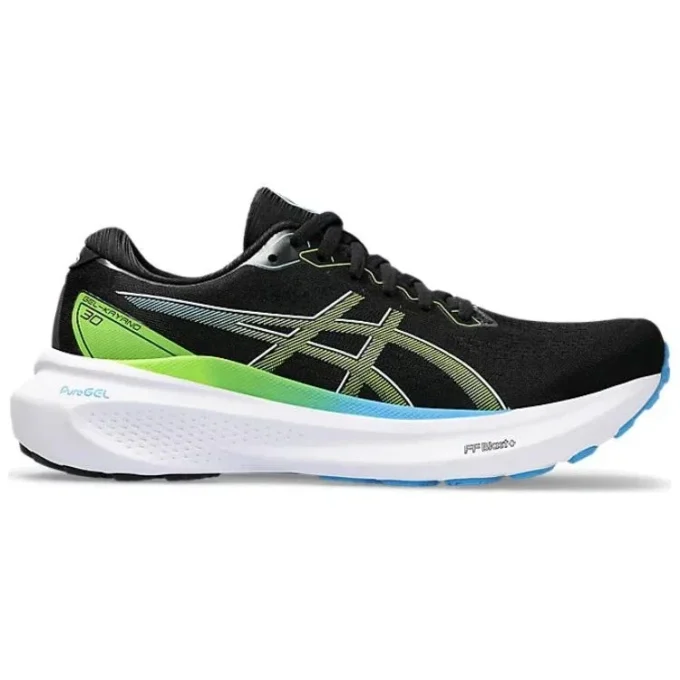 Gel-Kayano 30 „Black Electric Lime“