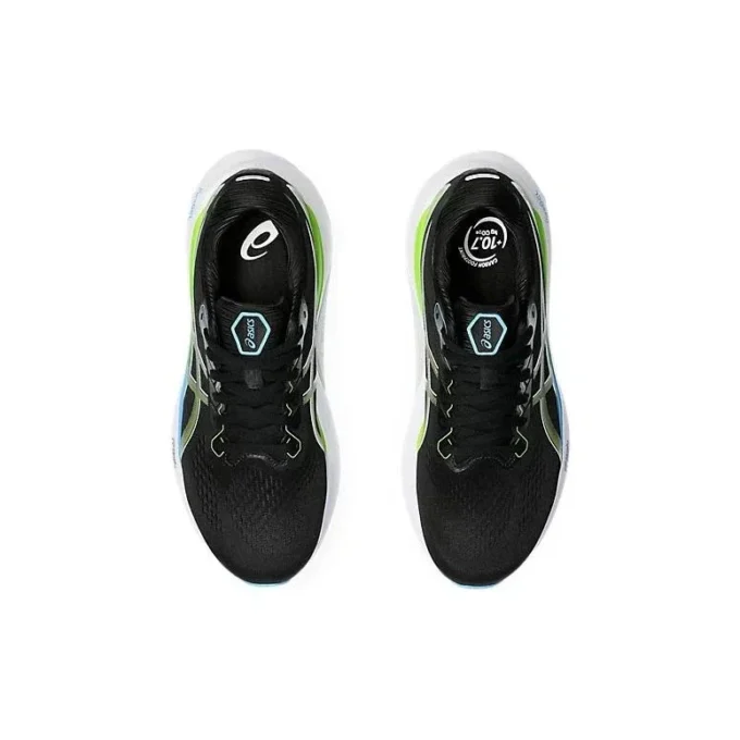 Gel-Kayano 30 „Black Electric Lime“