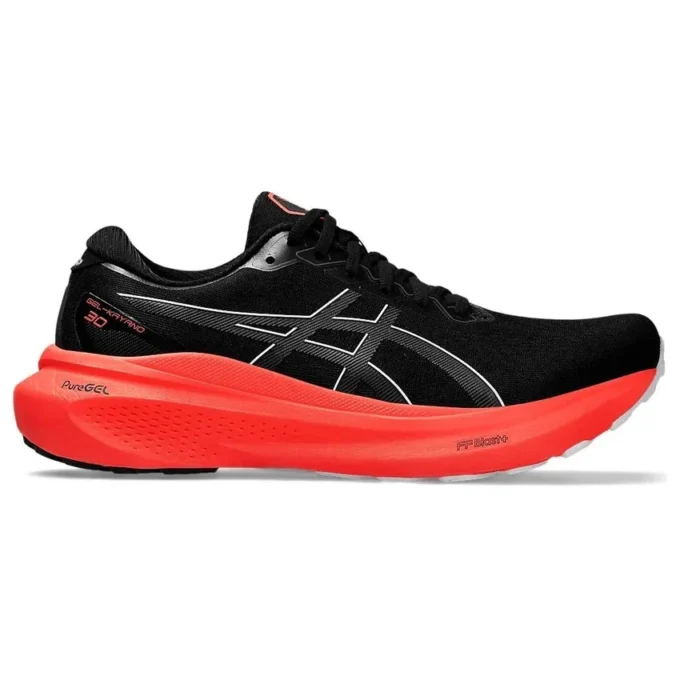 Gel-Kayano 30 „Black Sunrise Red“