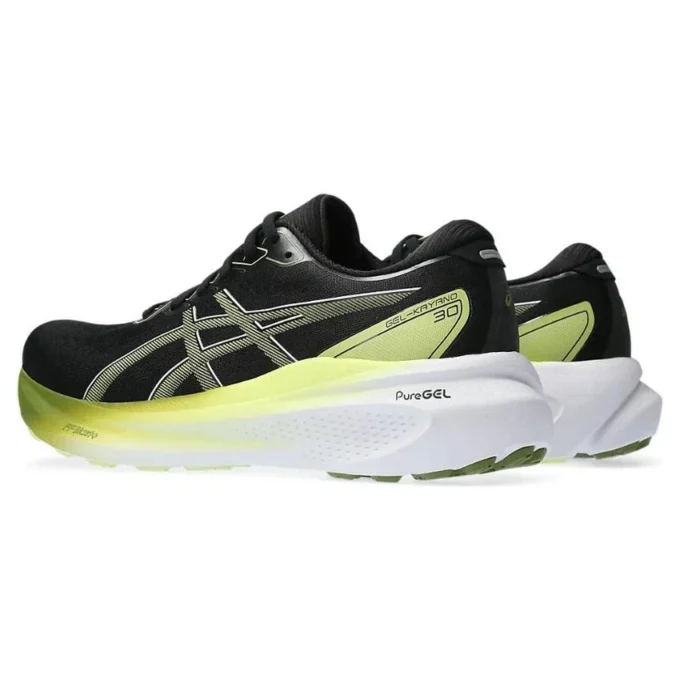 Gel-Kayano 30 Extra Wide „Black Glow Yellow“