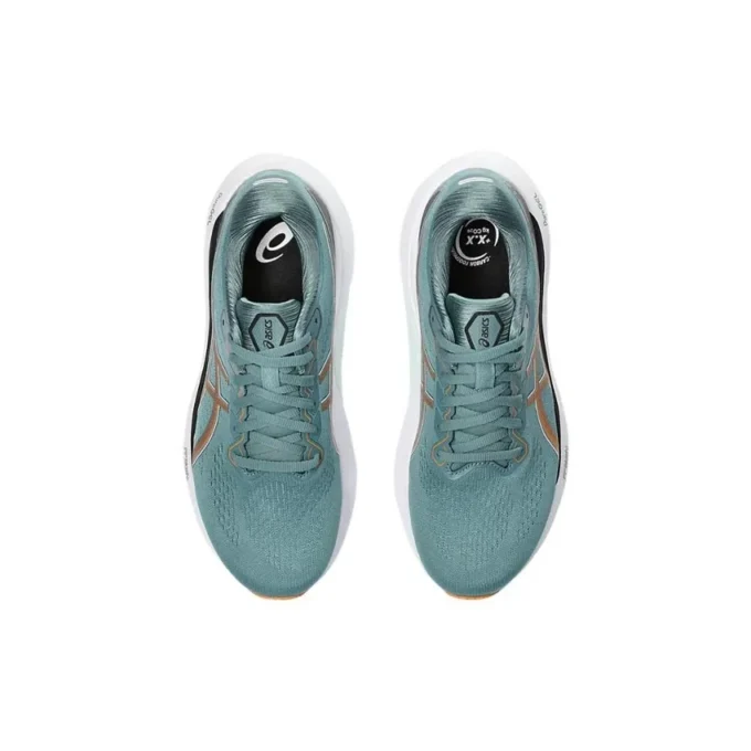 Gel-Kayano 30 „Foggy Teal Bright Orange“