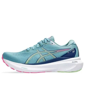 Gel-Kayano 30 „Gris Blue Lime Green“