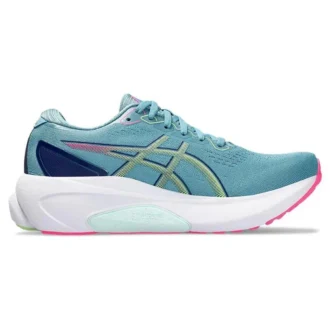 Gel-Kayano 30 „Gris Blue Lime Green“