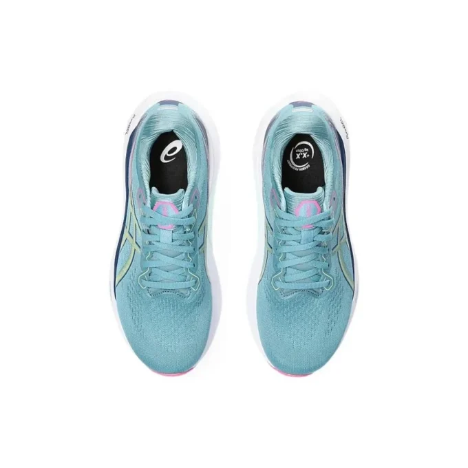 Gel-Kayano 30 „Gris Blue Lime Green“