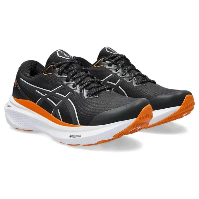 Gel-Kayano 30 Laufschuhe „Schwarz Orange Weiß“