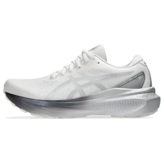 Gel-Kayano 30 Platinum „Real White Pure Silver“