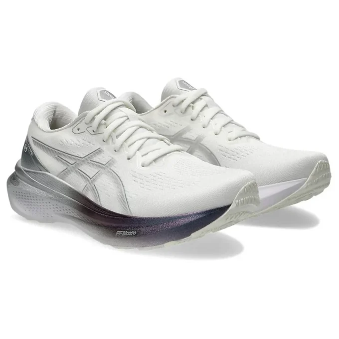 Gel-Kayano 30 Platinum „Real White Pure Silver“