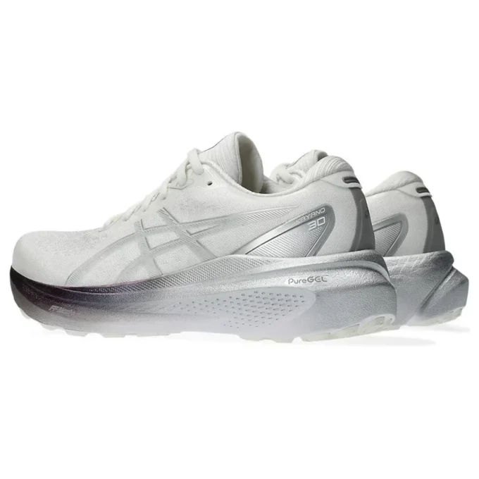 Gel-Kayano 30 Platinum „Real White Pure Silver“