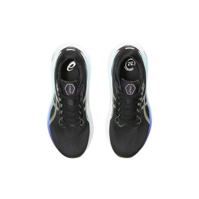 Gel-Kayano 30 „Schwarz Blau Leuchtend Gelb“
