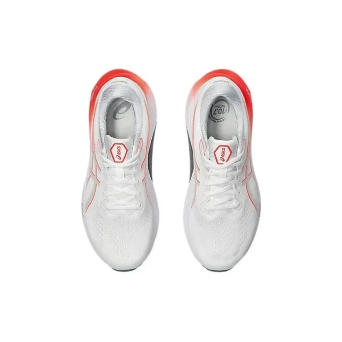 Gel-Kayano 30 „White Sunrise Red“