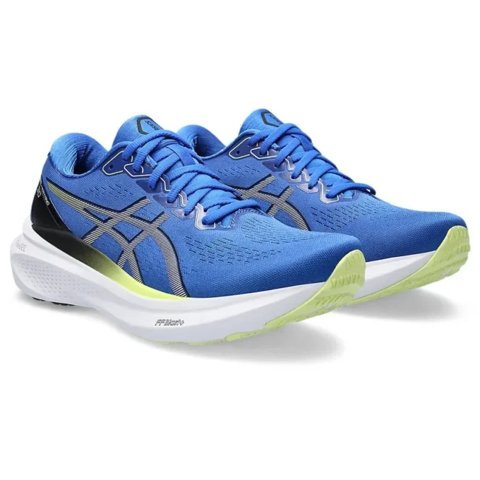 Gel-Kayano 30 Wide „Illusion Blue Glow Yellow“
