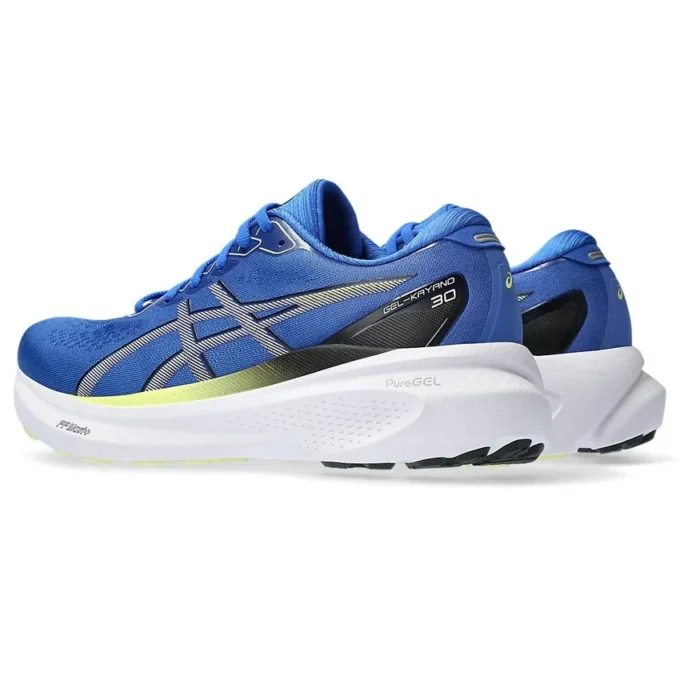 Gel-Kayano 30 Wide „Illusion Blue Glow Yellow“