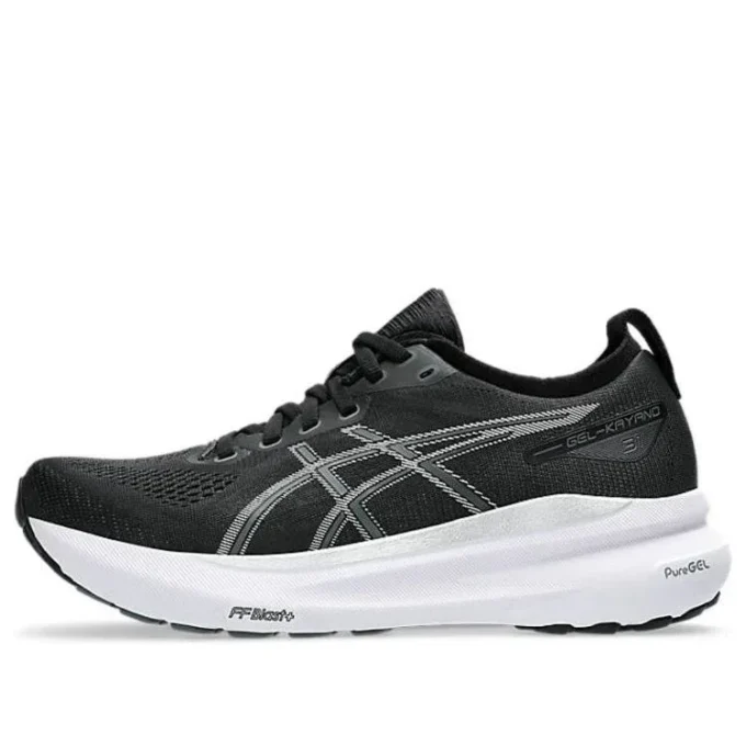 Gel-Kayano 31 „Black Pure Silver“